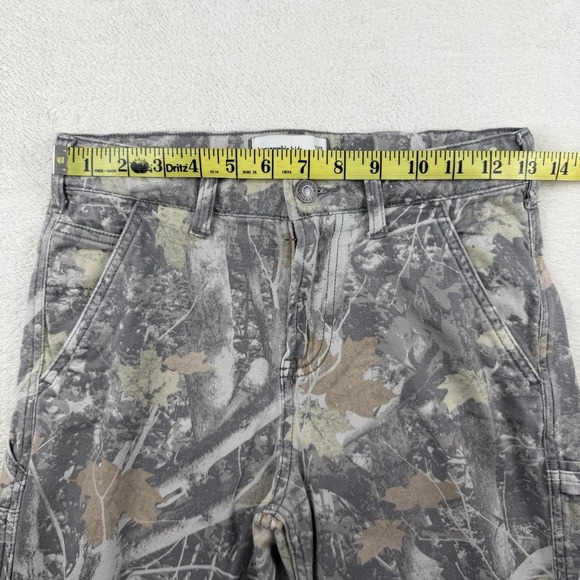 Abercrombie Kids Loose Pant Boys‎ Camo Adjustable Waist 11/12 Reg. Cargo Style - Picture 7 of 9